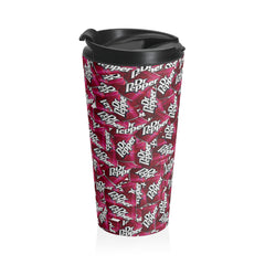Dr Pepper canned Pattern Stainless Steel Travel Mug