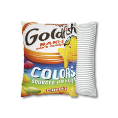 Goldfish Colors Cheddar Cheese Crackers, Baked Snack Crackers Pillow