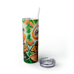 Goldfish Flavour Blasted Explosive Pizza Crackers Tumbler with Straw