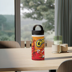 Cheetos Crunchy Stainless Steel Water Bottle, Handle Lid