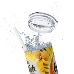 Goldfish Flavor Blasted Cheddar & Sour Cream Crackers Tumbler with Straw
