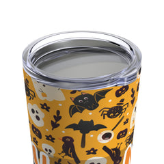 Personalized Name with Halloween Skinny Tumbler 20oz #5