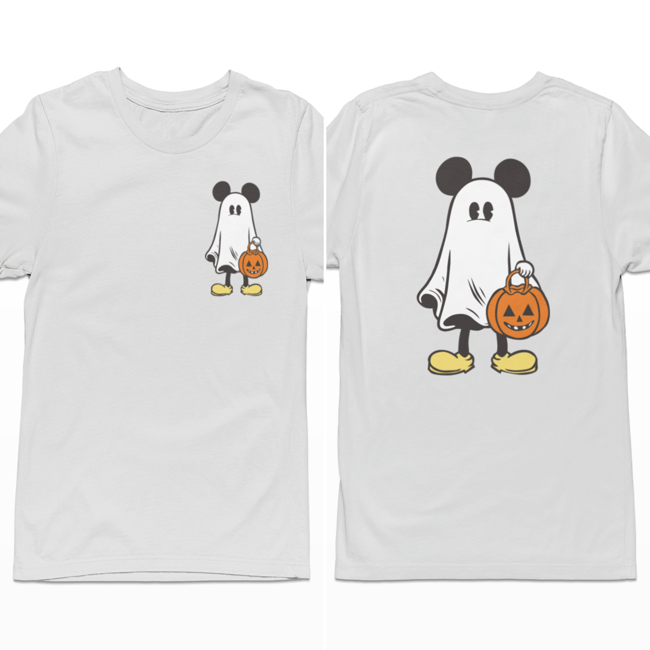 Comfort Color Mickey Ghost Halloween t-shirt, Retro Mickey Spooky Season t-shirt, Mickey