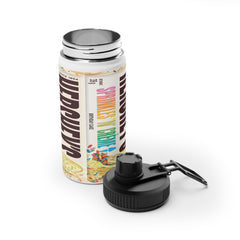 Hershey's Sprinkles and Creme Stainless Steel Water Bottle, Sports Lid