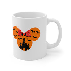 Minie Mouse Halloween Castle Mug, Funny Disney Mug, Boys Halloween Mug, Disney Minie Mug, Minie Mouse Halloween Mug