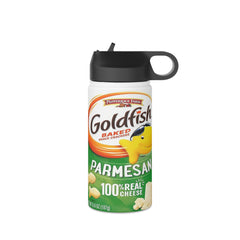 Goldfish Parmesan Crackers, Snack Crackers Stainless Steel Water Bottle, Standard Lid