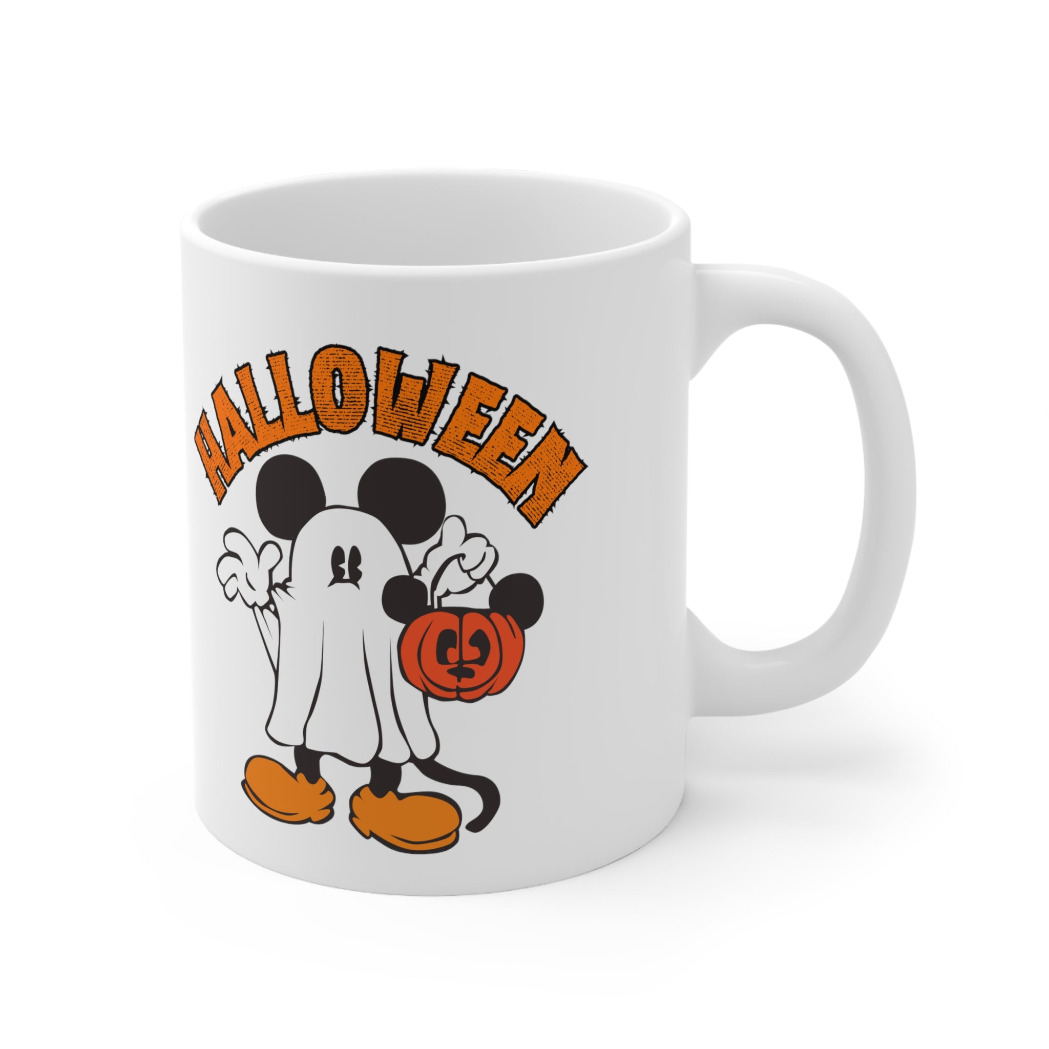 Halloween mickey Mug, disney halloween Mug, not so scary halloween Mug, mickey Mug, halloween Mug