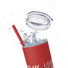 Googled symptoms Dr Pepper Tumbler with Straw