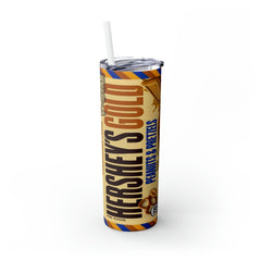 Hershey's Gold Peanuts Pretzels Tumbler with Straw