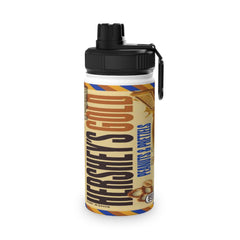 Hershey's Gold Peanuts Pretzels Stainless Steel Water Bottle, Sports Lid