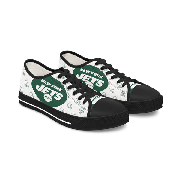 NFL Football New York Jets Pattern Low Top Sneakers