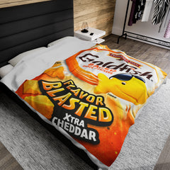 Goldfish Flavor Blasted Xtra Cheddar Baked Snack Crackers Blanket
