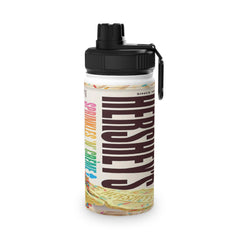 Hershey's Sprinkles and Creme Stainless Steel Water Bottle, Sports Lid