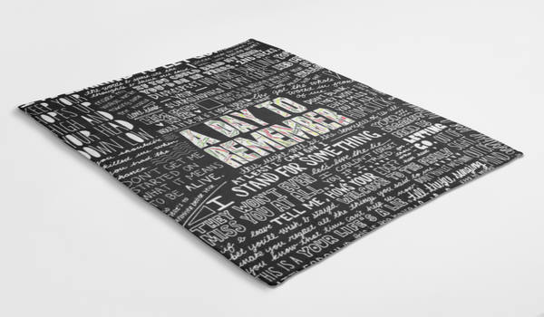 A Day To Remember Lyrics Quotes 2 Blanket