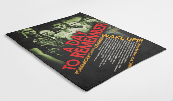 A Day To Remember Poster Blanket