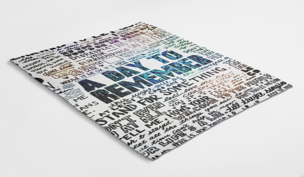 A Day to remember Quotes Blanket