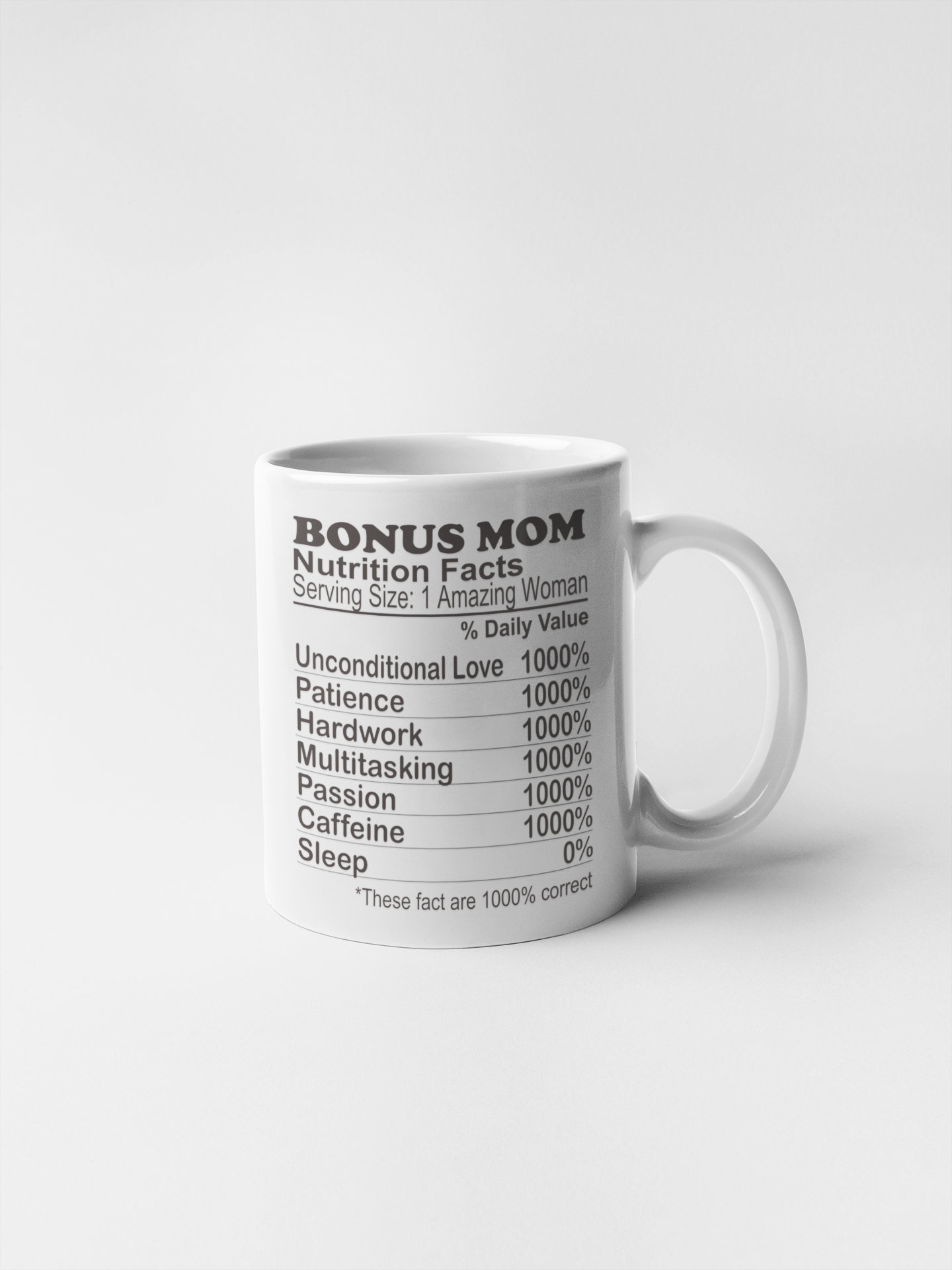 Bonus Mom Mug, Mother