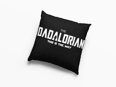 Funny Pillow The Dadalorian This Is The Way Pillow Dad Pillow, Star Wars Pillow Fathers Day Pillow Case