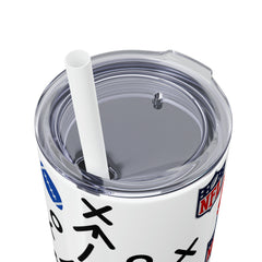 The National Football League NFL Tumbler with Straw v6