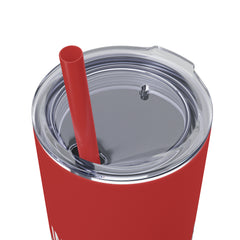 In Case Of Accident Png Blood Type Dr Pepper Tumbler with Straw