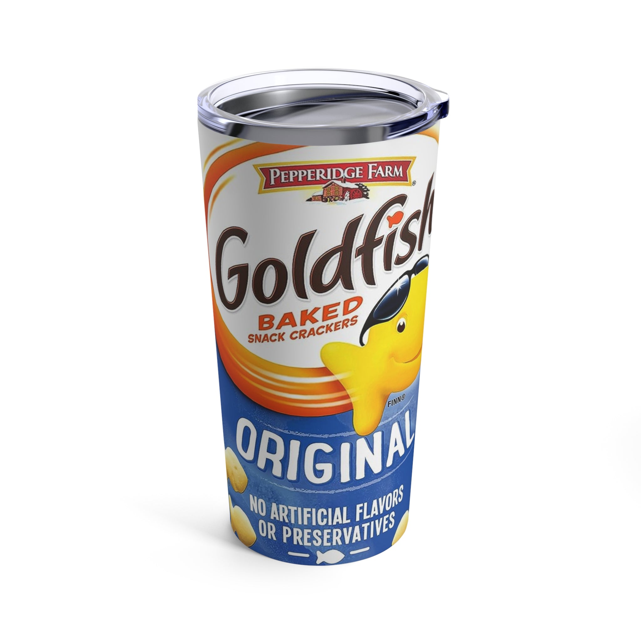 Goldfish Original Crackers, Snack Crackers Tumbler 20oz