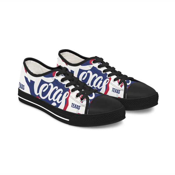 Texas State Pattern Low Top Sneakers