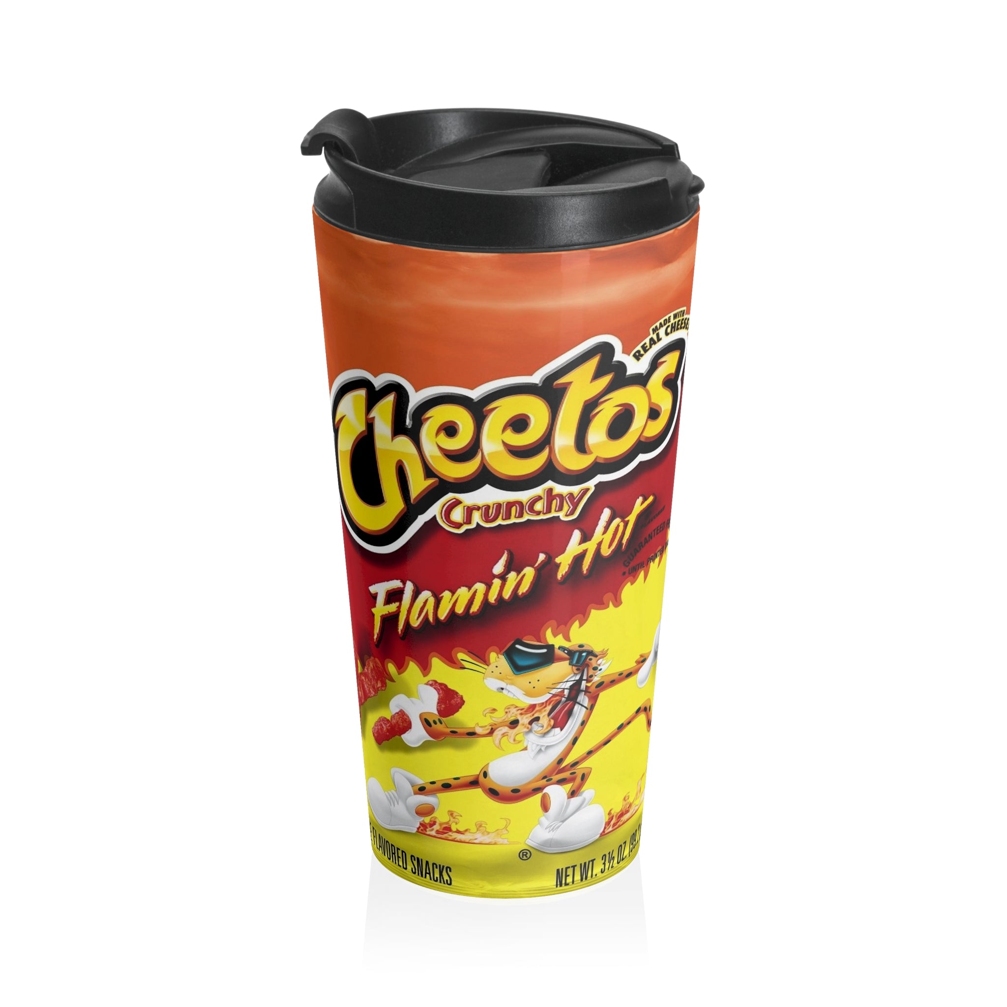 Cheetos Crunchy Flamin Hot Stainless Steel Travel Mug
