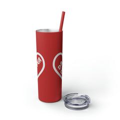 Dr Pepper Lovers Tumbler with Straw