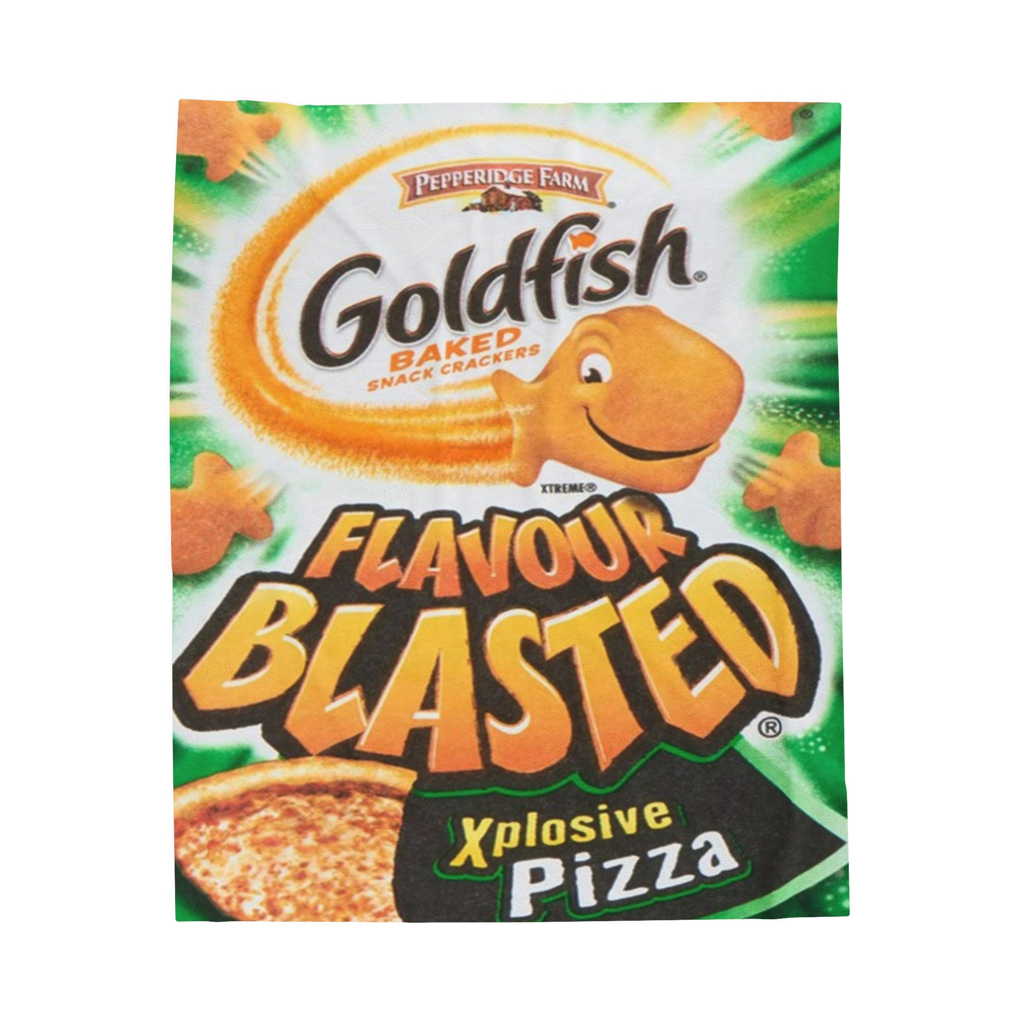 Goldfish Flavour Blasted Explosive Pizza Blanket