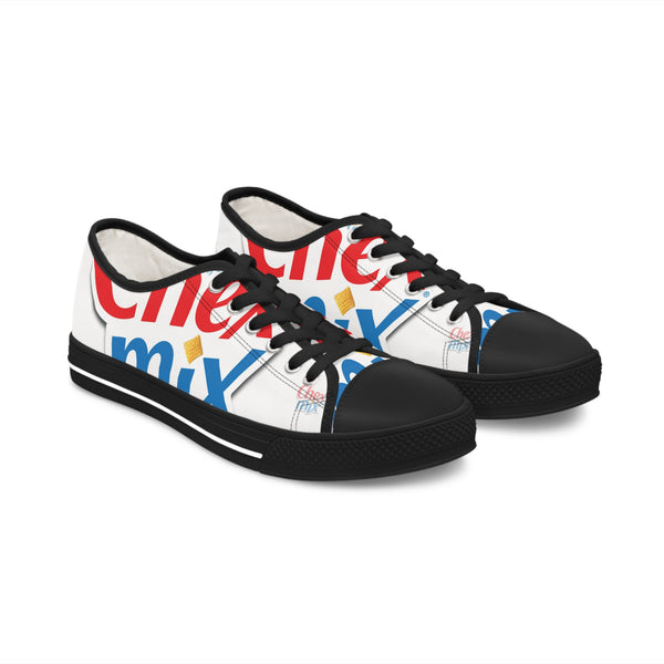 Chex Mix Pattern Logo Low Top Sneakers