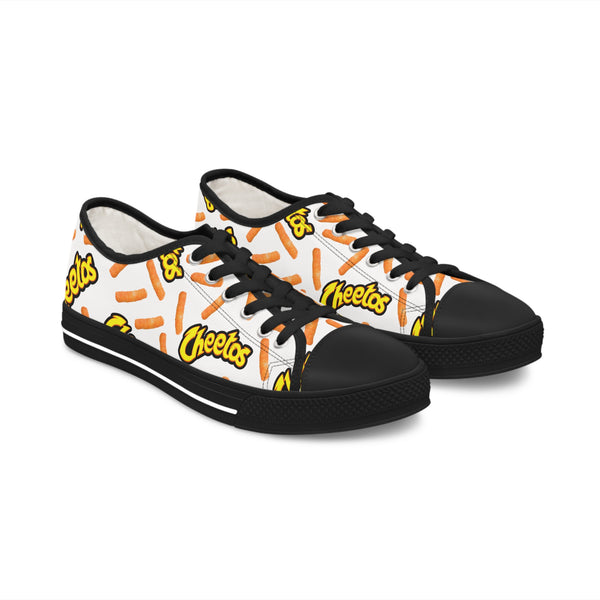 Cheetos Puffs Pattern Low Top Sneakers