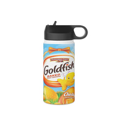 Pepperidge Farm Goldfish Cheddar Crackers Stainless Steel Water Bottle, Standard Lid