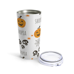 Personalized Name with Halloween Skinny Tumbler 20oz #1