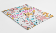 Cute Cats #6 Custom Blanket with Name - Personalized Blanket