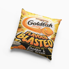 Goldfish Flavor Blasted Cheddar & Sour Cream Crackers Pillow