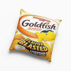 Goldfish Flavor Blasted Cheddar & Sour Cream Pillow