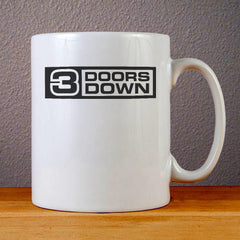 3 Doors Down Logo Ceramic Coffee Mugs