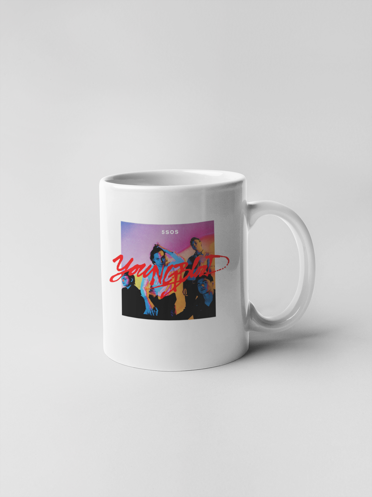 5 Seconds of Summer Youngblood Ceramic Coffee Mugs