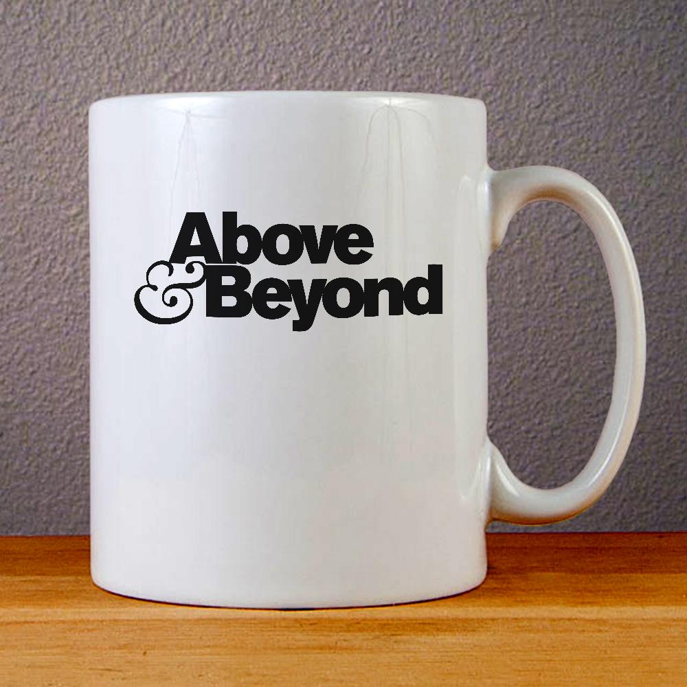 Above and Beyond Logo Ceramic Coffee Mugs