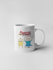 Adventure Time Jake and Finn Ceramic Coffee Mugs