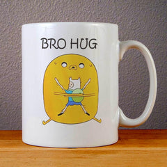 Adventure Time Bro Hug Ceramic Coffee Mugs