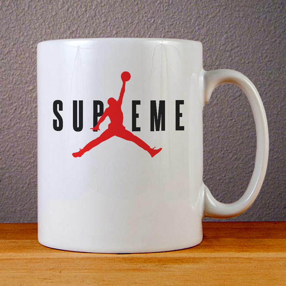Air Jordan X Supreme Ceramic Coffee Mugs