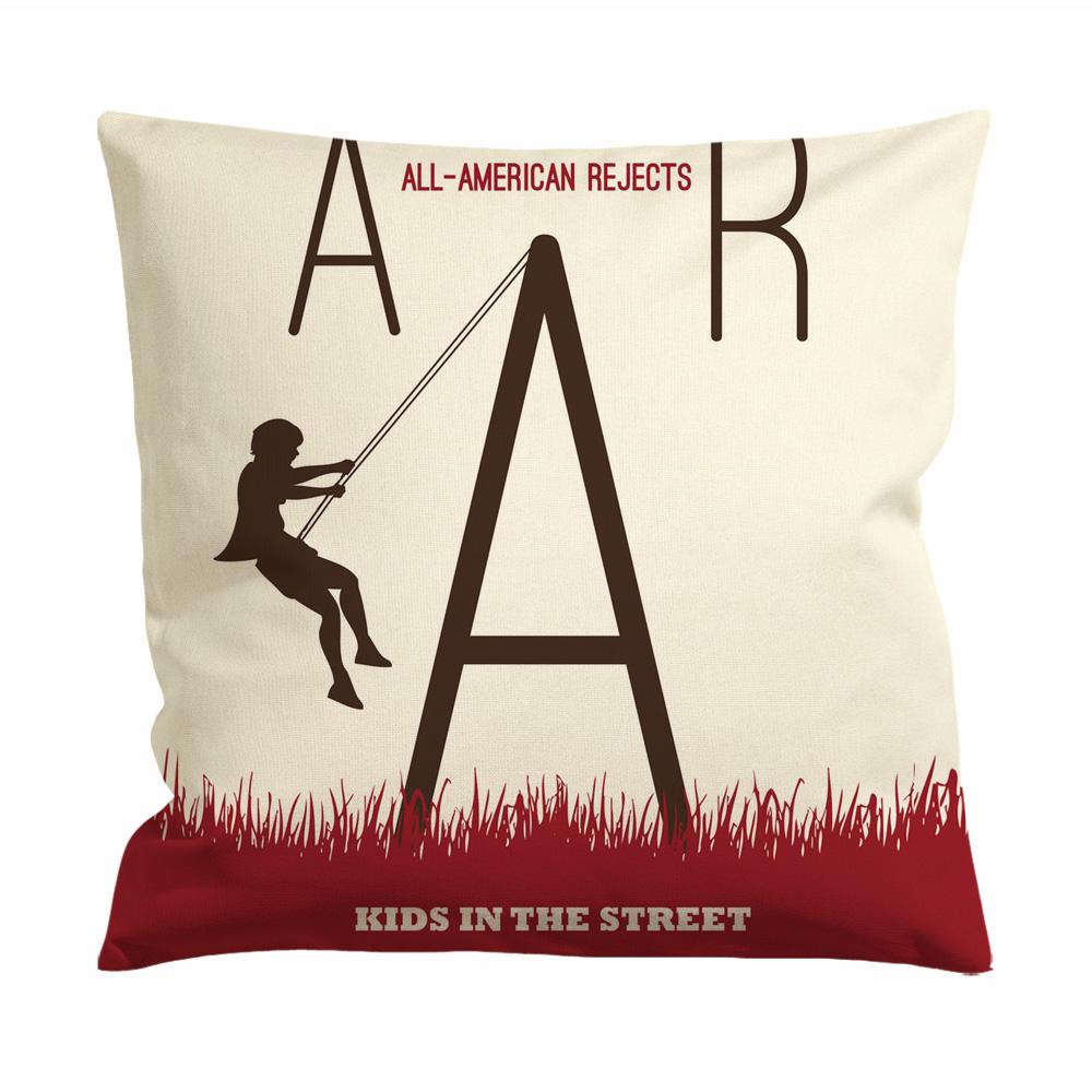 All American Rejects Poster Cushion Case / Pillow Case