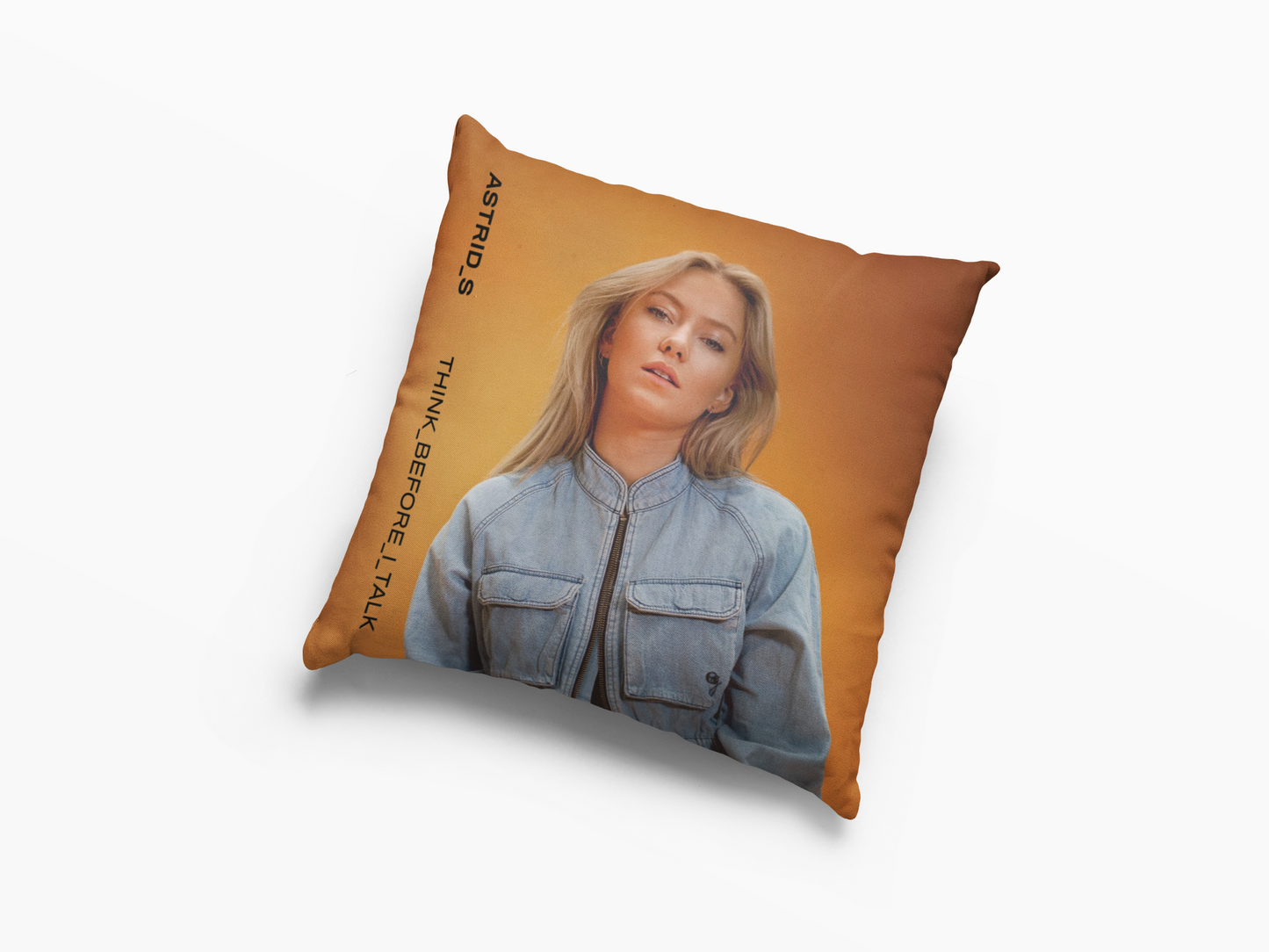 Astrid S Think Before I Talk Cushion Case / Pillow Case