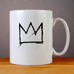 Basquiat Crown Jean Michel Basquiat Graffiti Street Art Ceramic Coffee Mugs
