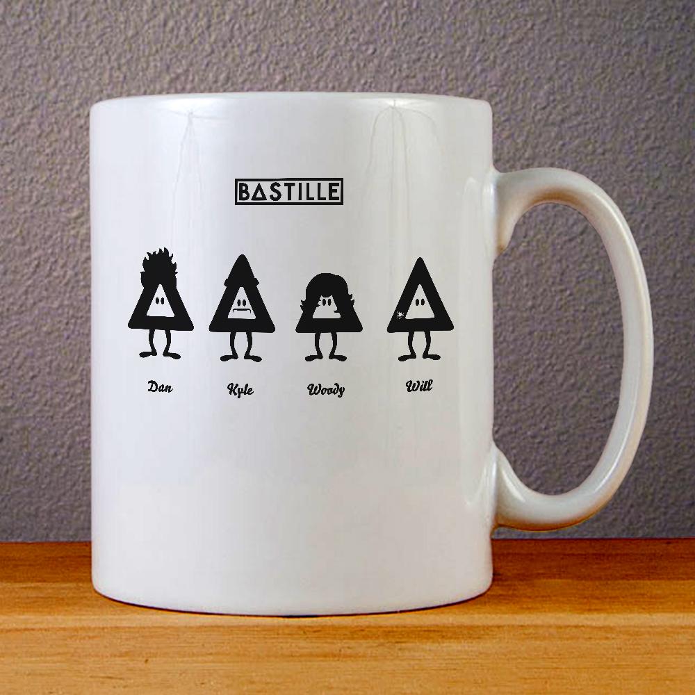 Bastille Triangle Ceramic Coffee Mugs