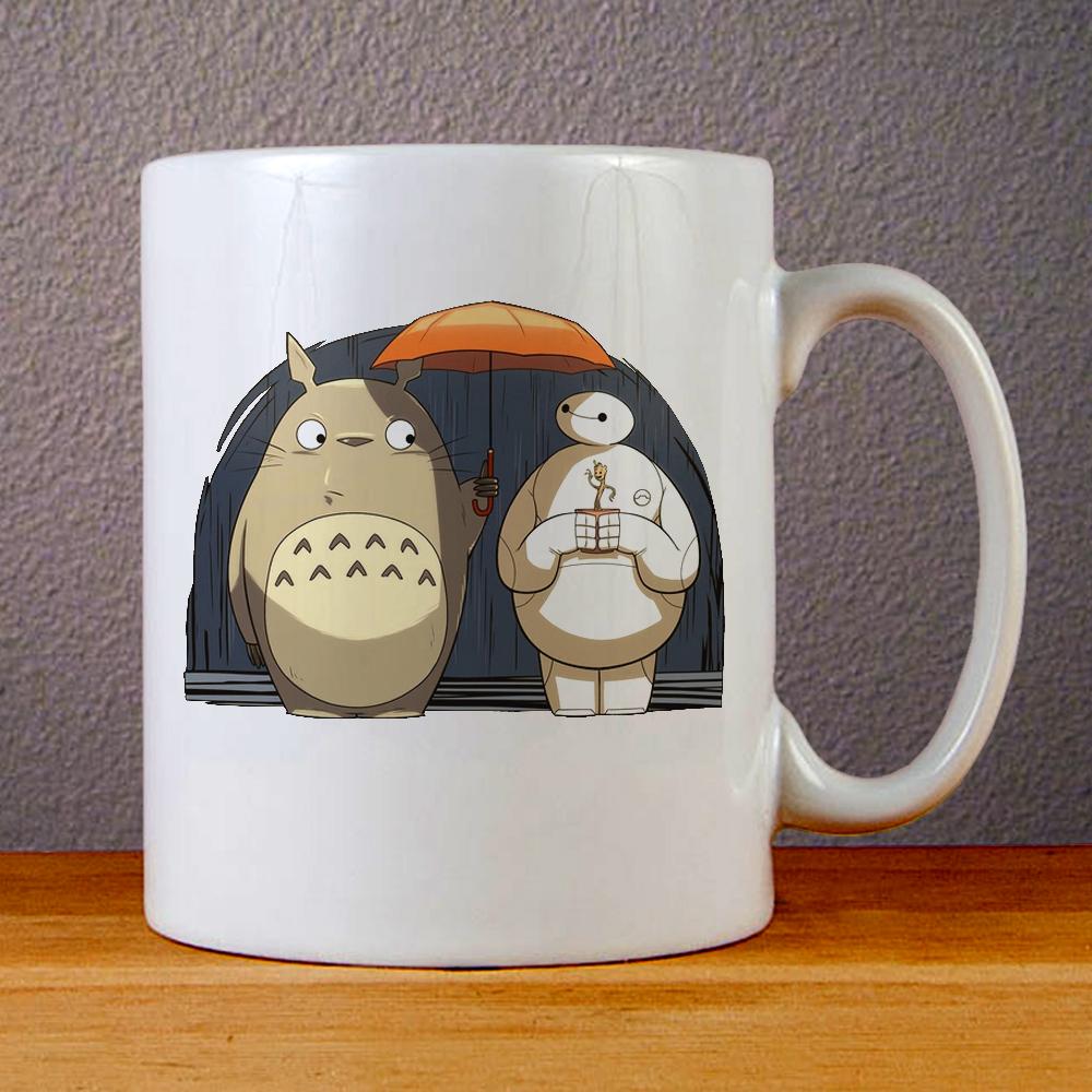 Baymax Totoro Ceramic Coffee Mugs