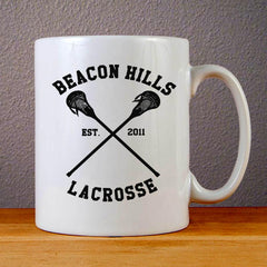 Beacon Hills Lacrosse Logo Ceramic Coffee Mugs