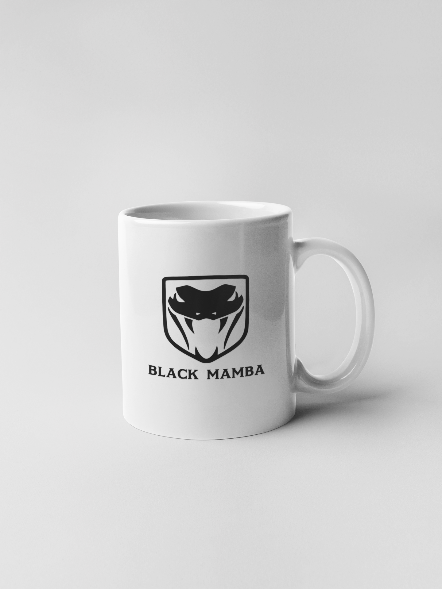 Black Mamba Logo Ceramic Coffee Mugs