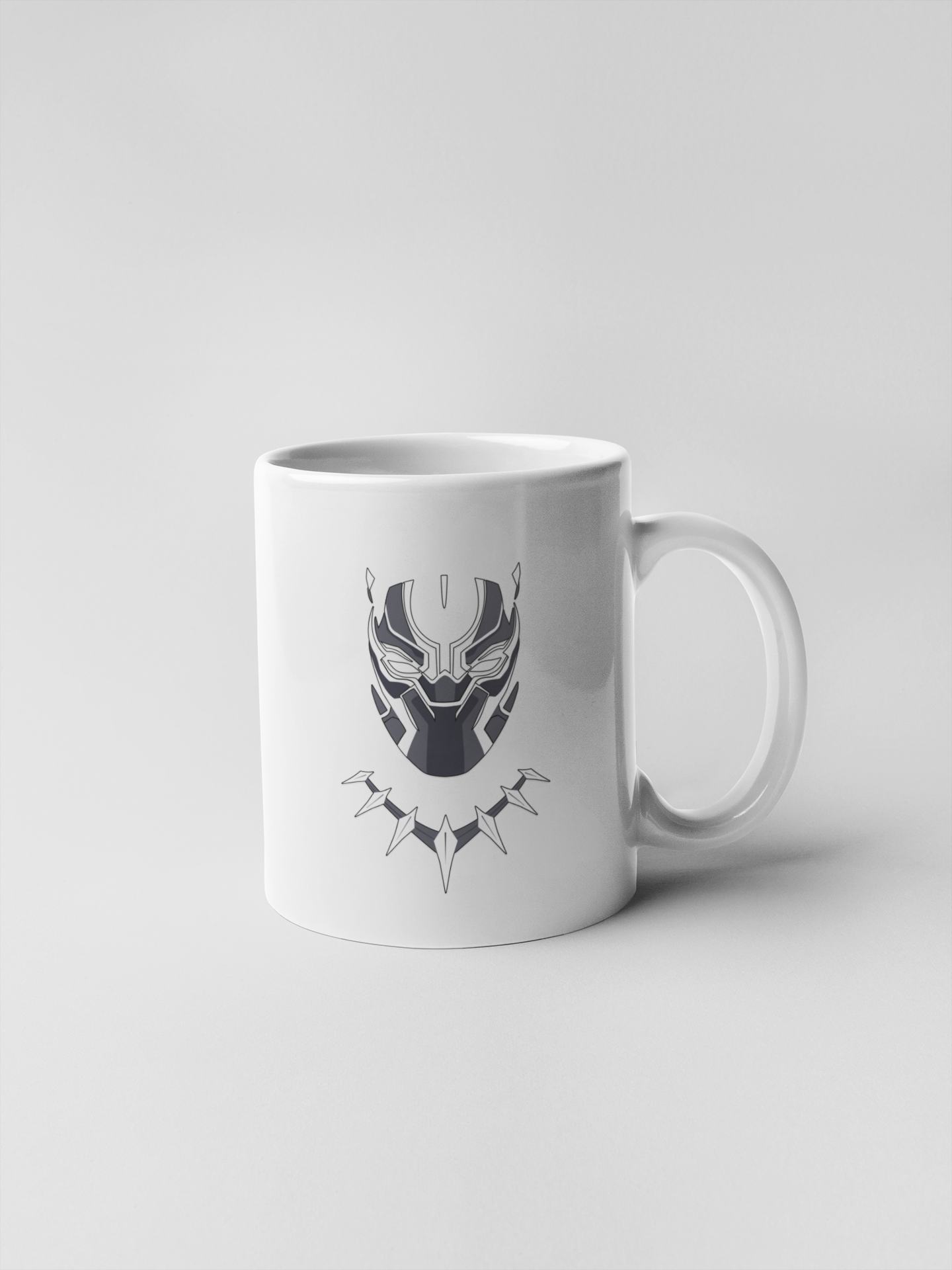 Black Panther Logo Ceramic Coffee Mugs